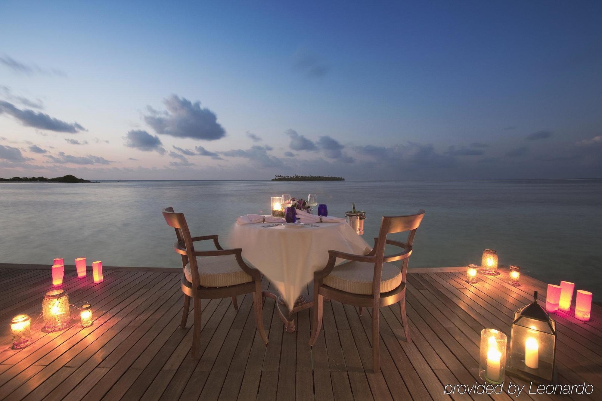 Dhigurah  The Residence Maldives מסעדה תמונה